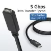 ACT USB 3.0 predlžovací kábel USB-C 2 metre 5 Gbit/s čierny