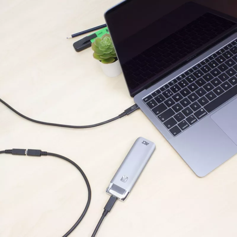 ACT USB 3.0 predlžovací kábel USB-C 2 metre 5 Gbit/s čierny