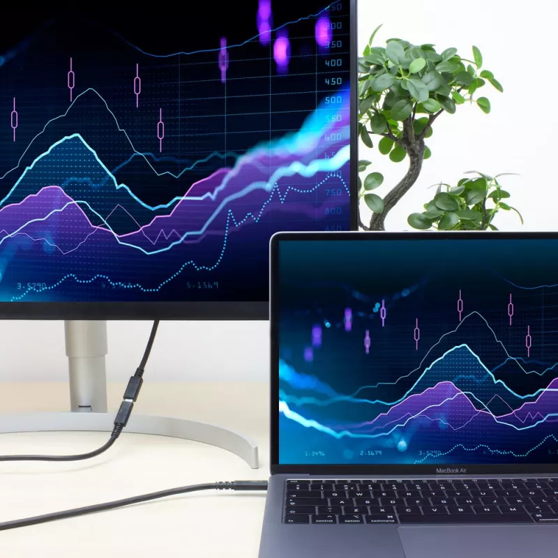 ACT USB 3.0 predlžovací kábel USB-C 2 metre 5 Gbit/s čierny