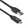 ACT USB 3.0 kábel USB-A na USB-C 2 metre 5 Gbit/s čierny