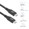 USB Type-C kábel ACT AC7442 2 m 10Gbps 60W čierny