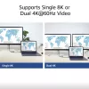 ACT USB4® 40Gbps 240W USB Type-C® kábel, USB-IF certifikovaný, 0,8 metra