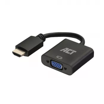 ACT 0,15 metra, HDMI-A konektor samec na VGA konektor samica adaptér, s audiom