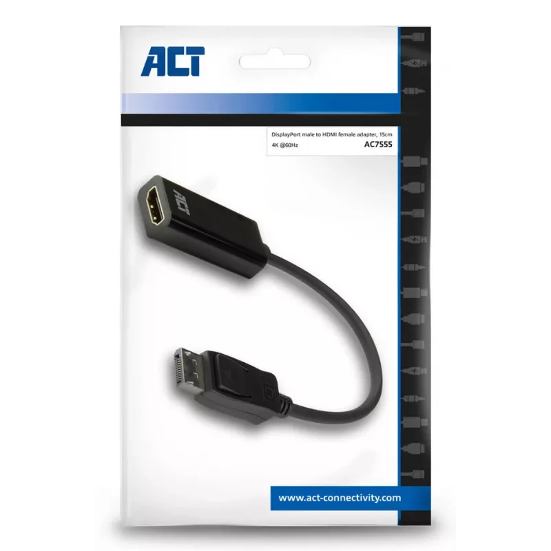 DisplayPort na HDMI adaptér ACT AC7555