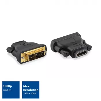 DVI-D konektor samec na HDMI-A konektor samica adaptér ACT AC7565