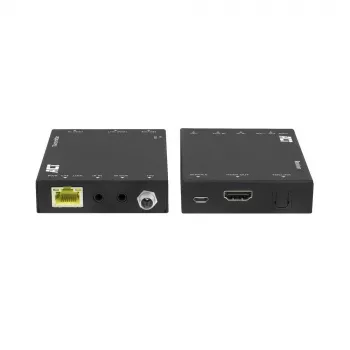 AV vysielač a prijímač ACT 4K HDMI 2.0 Extender set cez CAT6 UTP s podporou IR, 60 metrov