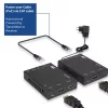 AV vysielač a prijímač ACT 4K HDMI 2.0 Extender set cez CAT6 UTP s podporou IR, 60 metrov