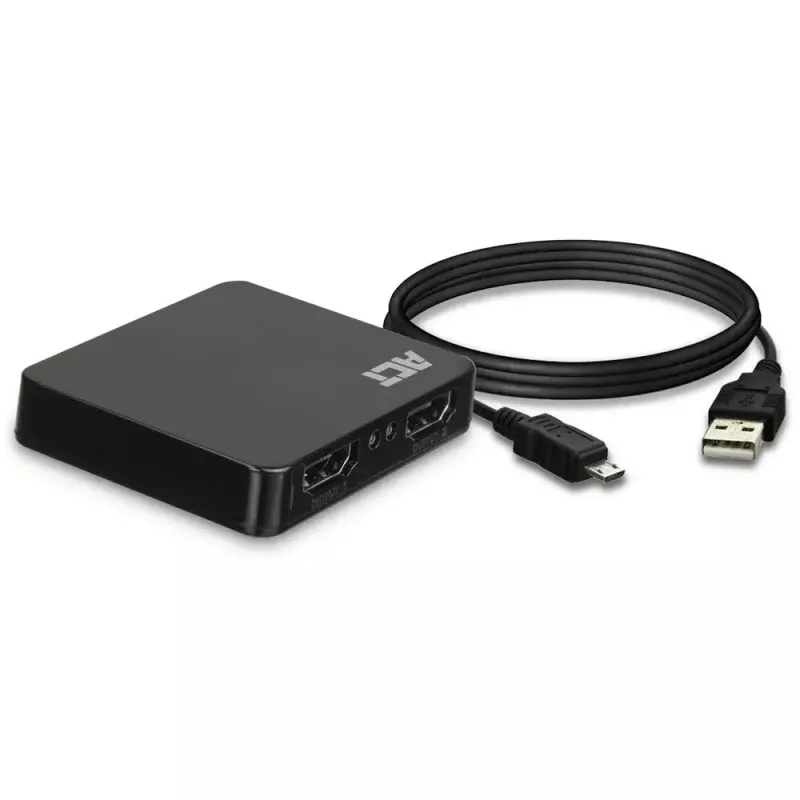 ACT 4K HDMI 1.4 splitter 2 porty 3840 x 2160 pixelov čierna