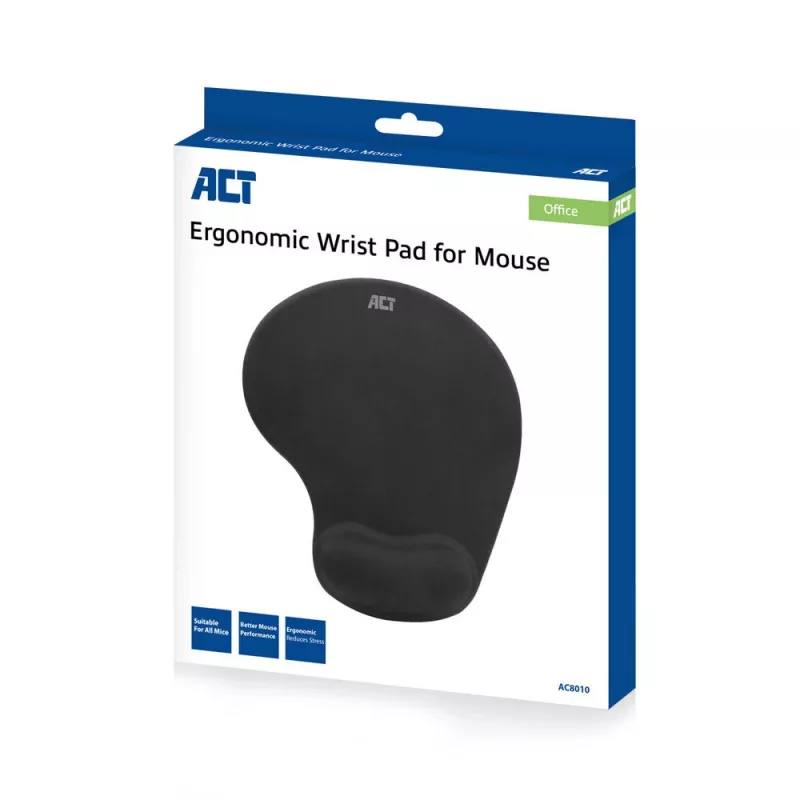 Podložka pod myš ACT Ergonomic AC8010 s opierkou zápästia
