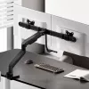 ACT rameno na monitor 32 palcov Office Premium, plynová pružina, priečna tyč, 2 monitory