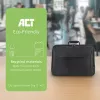 ACT Office ramenná taška na notebooky do 16,1 inch z recyklovaných plastových fliaš