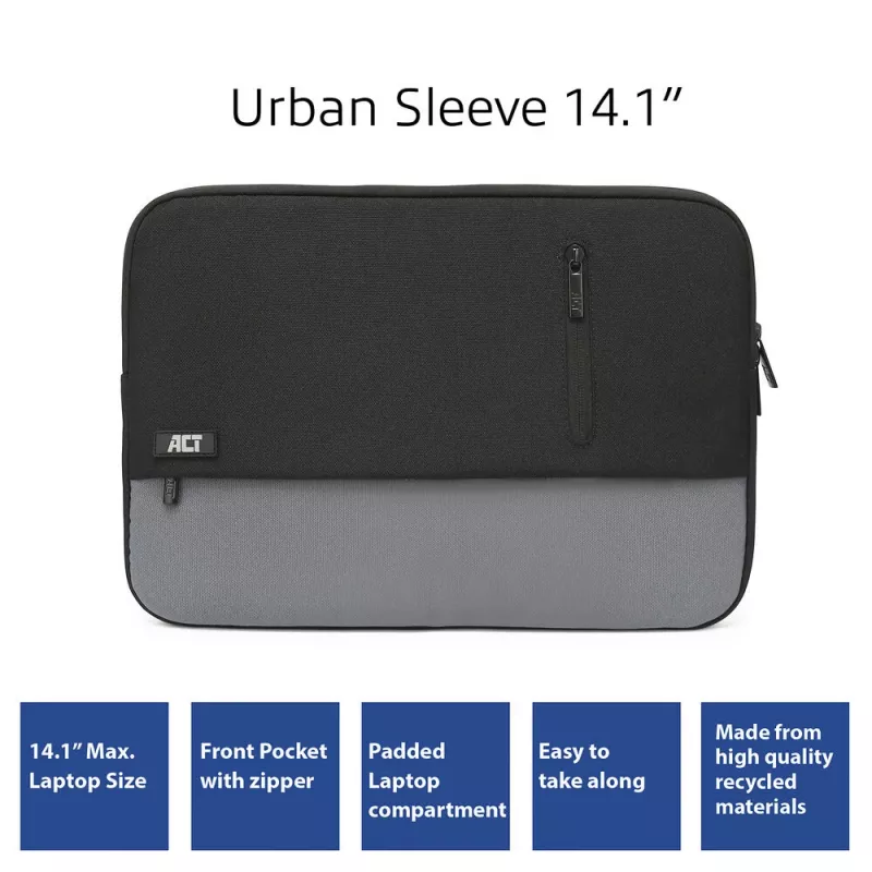 Puzdro ACT Urban na notebook 14,1