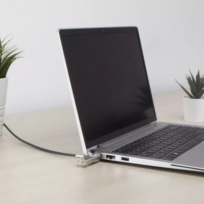 ACT Nano bezpečnostný zámok na notebook s číselným zámkom 2 m kábel