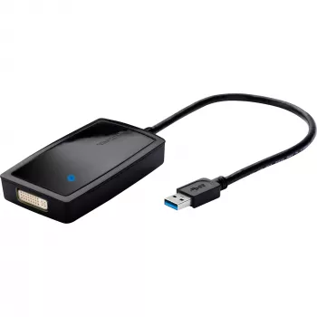 Targus USB 3.0 SuperSpeed Multi Video USB grafický adaptér 2048 x 1152 pixelov čierny