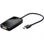 Targus USB 3.0 SuperSpeed Multi Video USB grafický adaptér 2048 x 1152 pixelov čierny
