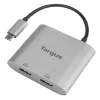 Targus ACA947EU USB grafický adaptér strieborný