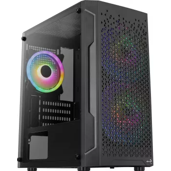 Aerocool Trinity Mini Mini Tower čierna