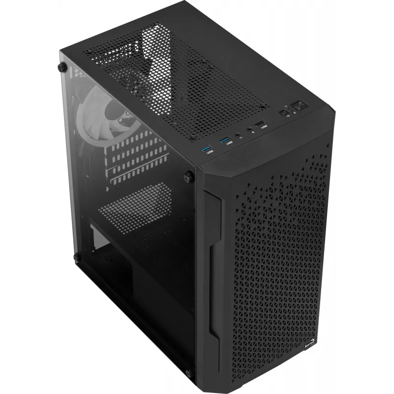 Aerocool Trinity Mini Mini Tower čierna