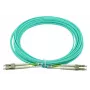 BlueOptics AJ837A-BO InfiniBand optický kábel 15 m LC tyrkysový