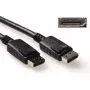 DisplayPort kábel konektor samec-konektor samec ACT AK3980 2 metre napájací pin 20 spojený