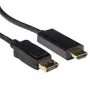 Adaptérový kábel DisplayPort konektor samec na HDMI-A konektor samec ACT AK3990 1,8 m