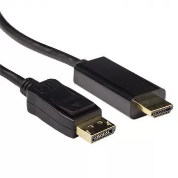 Video kábel adaptér ACT AK3992 5m DisplayPort na HDMI čierny