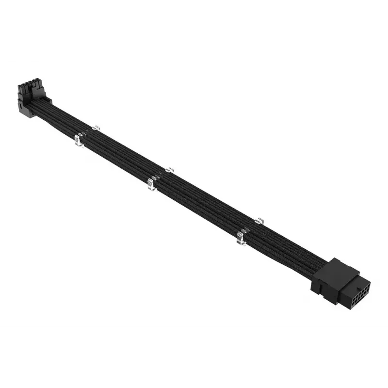Kábel Akasa G-Nexus PX16 12+4-pin čierny 0,3 m