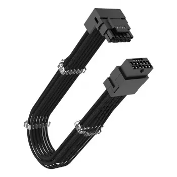 Kábel Akasa G-Nexus PX16 12+4-pin čierny 0,3 m