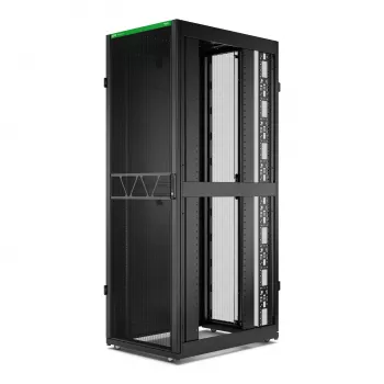 APC NetShelter SX Server Rack Gen 2, 48U, 2258H x 750W x 1070D mm, s bočnými stenami, čierna