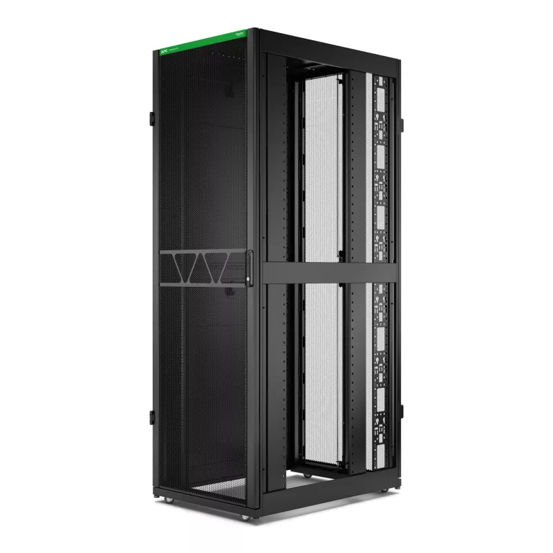 APC NetShelter SX Server Rack Gen 2, 48U, 2258H x 750W x 1070D mm, s bočnými stenami, čierna