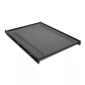 Nastaviteľná policová zásuvka APC AR8122BLK, kov, šírka 470 mm, max. hĺbka 660 mm, výška 44 mm, čierna