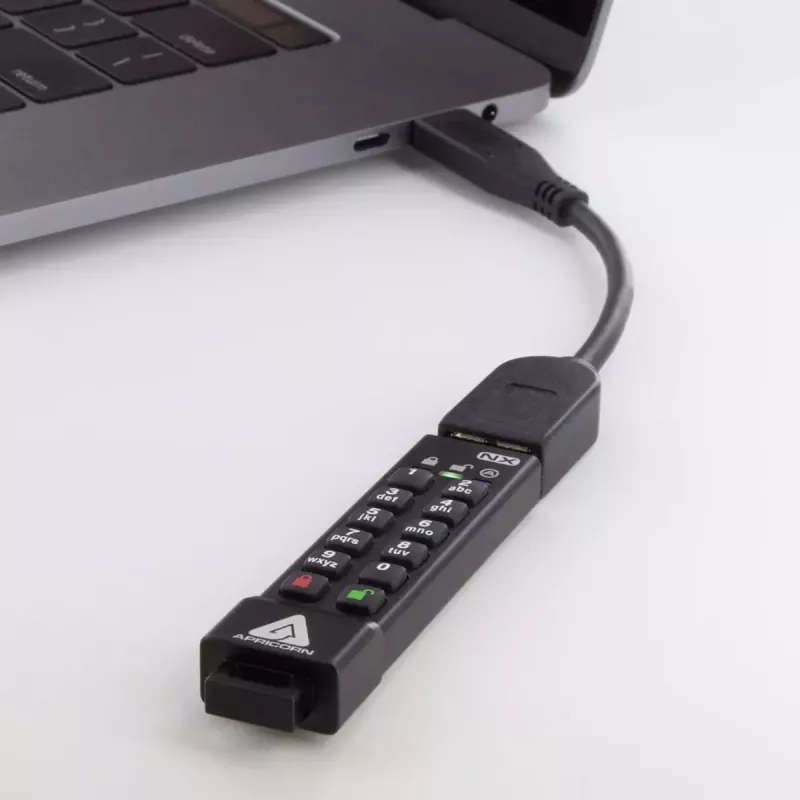 USB flash disk Apricorn 16GB USB Type-A 3.2 Gen 1 Aegis Secure Key 3NX