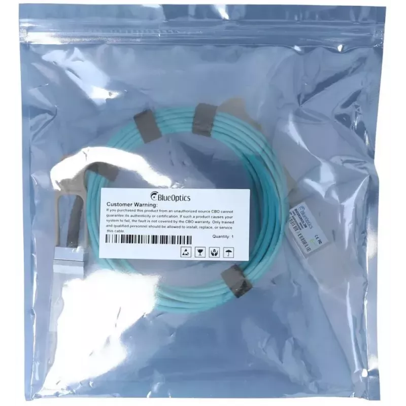 BlueOptics ASQZ-BO AOC QSFP28 Aktívny optický kábel, 5 m