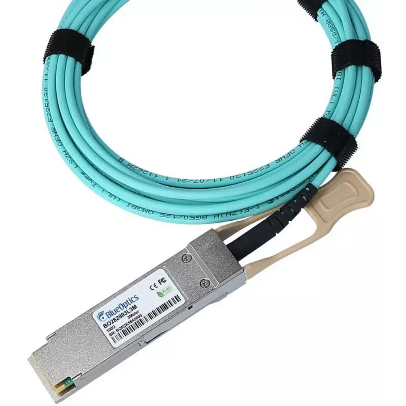 BlueOptics ASQZ-BO AOC QSFP28 Aktívny optický kábel, 5 m