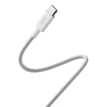 Kábel USB-C na USB-C Xiaomi BHR087KGL 1 m, USB 2.0, 0,48 Gbit/s, biela