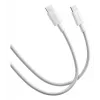 Kábel USB-C na USB-C Xiaomi BHR087KGL 1 m, USB 2.0, 0,48 Gbit/s, biely