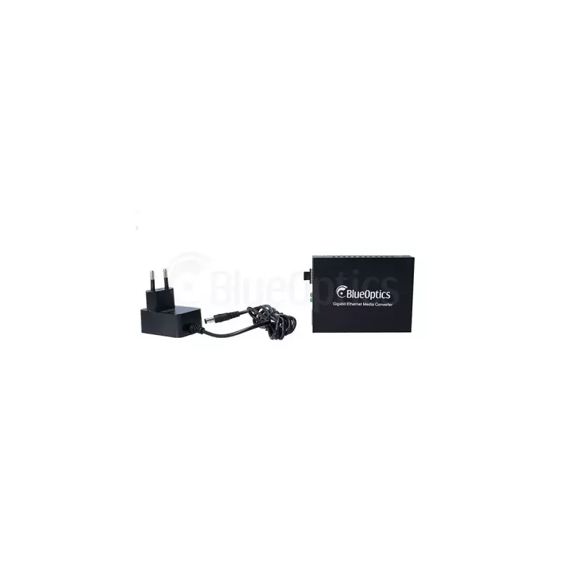 Sieťový mediakonvertor BlueOptics BLMC001 1000 Mbit/s čierny