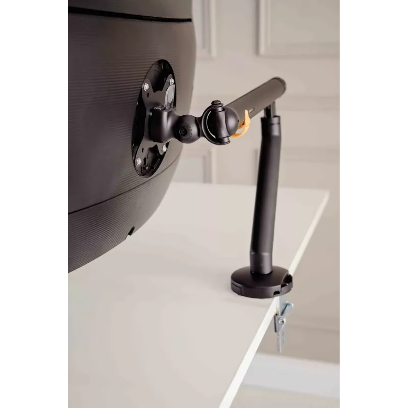BakkerElkhuizen BE Flexible Single BNEBFSB rameno monitora, stolové, mechanická pružina, do 88,9 cm (35 palcov), hliník/oceľ, čierne