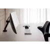 BakkerElkhuizen BE Flexible Single BNEBFSB rameno monitora, stolové, mechanická pružina, do 88,9 cm (35 palcov), hliník/oceľ, čierne