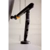 BakkerElkhuizen BE Flexible Single BNEBFSDG rameno monitora, stolové, mechanická pružina, do 88,9 cm (35 palcov), hliník/oceľ, tmavosivé