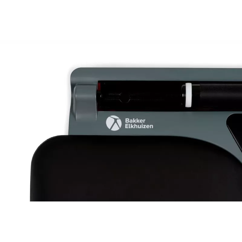 BakkerElkhuizen ErgoSlider+, obojručná, laser, 1600 DPI, čierna, sivá, žltá
