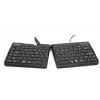 BakkerElkhuizen Goldtouch Travel Go2 káblová DE Qwertz, mini, káblová, USB, scissor spínače, QWERTZ, čierna