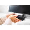 BakkerElkhuizen Goldtouch Travel Go2 káblová DE Qwertz, mini, káblová, USB, scissor spínače, QWERTZ, čierna