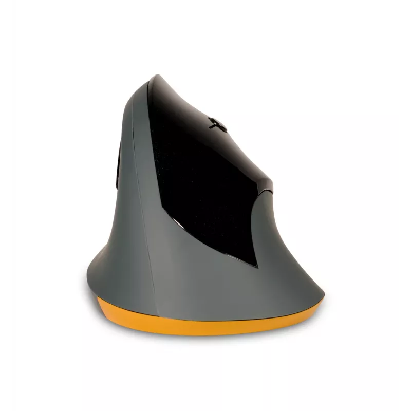 BakkerElkhuizen PRF Mouse Wireless tmavosivá, pravá ruka, vertikálny dizajn, optická, RF Wireless, 1600 DPI, čierna, sivá