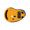 BakkerElkhuizen PRF Mouse Wireless tmavosivá, pravá ruka, vertikálny dizajn, optická, RF Wireless, 1600 DPI, čierna, sivá