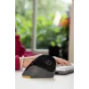 BakkerElkhuizen PRF Mouse Wireless tmavosivá, pravá ruka, vertikálny dizajn, optická, RF Wireless, 1600 DPI, čierna, sivá
