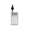 BakkerElkhuizen S-board 840 Numeric klávesnica, USB, PC, 1,2 m, svetlosivá, biela