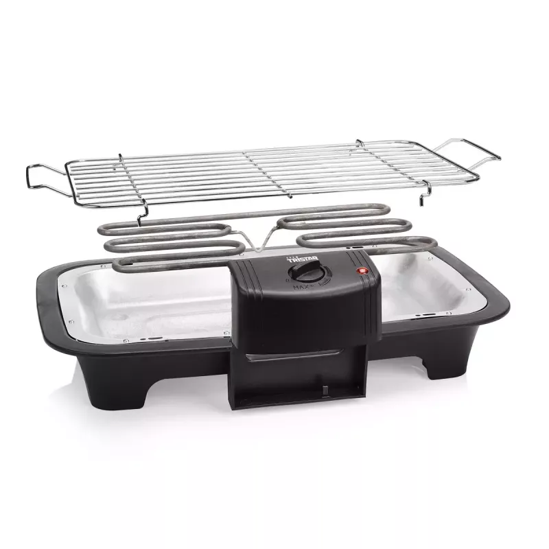 Elektrický gril Tristar BQ-2883 2000 W kotlíkový čierny