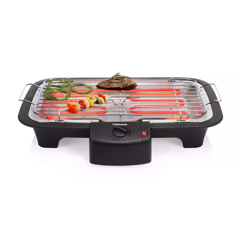 Elektrický gril Tristar BQ-2883 2000 W kotlíkový čierny