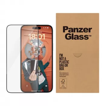 Ochrana displeja PanzerGlass iPhone 15 Plus Ultra-Wide Fit EasyAligner odolná proti nárazom
